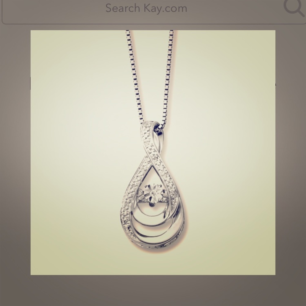 Kay Jewelers diamond “In rhythm” necklace